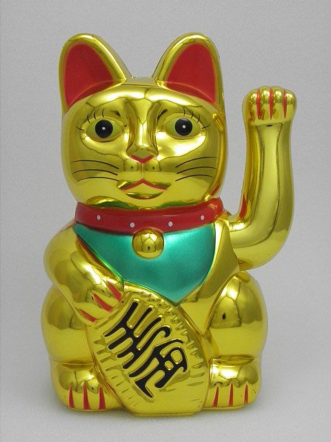 Mačka Maneki Neko XI. 2. akosť 
